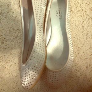 Sparkly flats